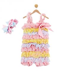 Rompers and Headband Set