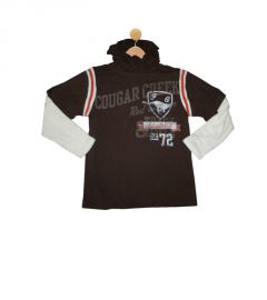 Long Sleeve Hooded Shirt