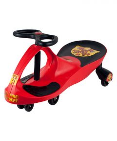 Red Rescue Firefighter Wiggle Car Ride-On 